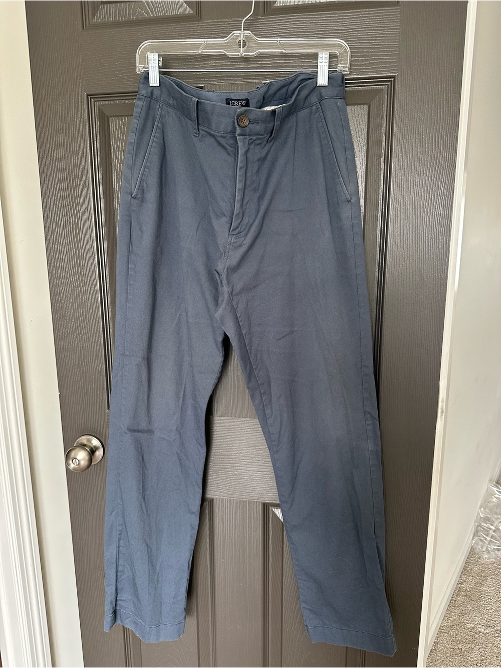 J.Crew Flex Sutton Chino Pants Blue Gray Men’s 33x32 Stretch